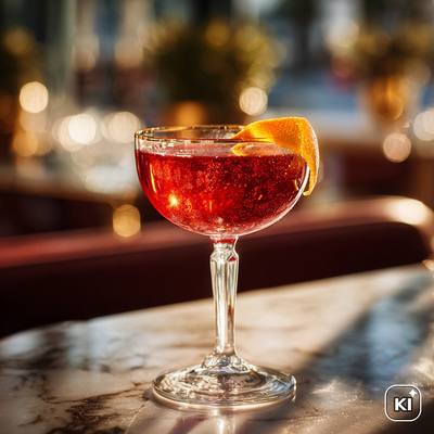 Cocktailrezept Lillet Rouge Royal