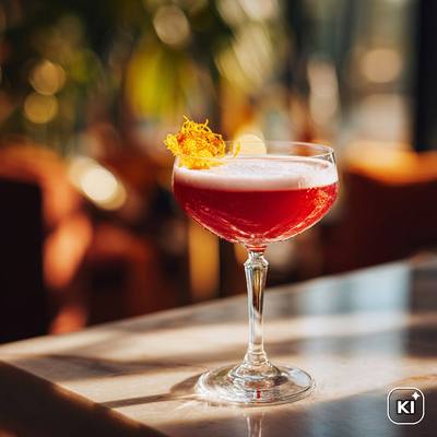 Lillet Rouge Sour