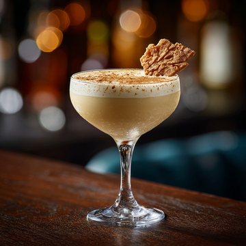 Lübecker Marzipan Flip Cocktail