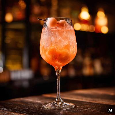 Lychee Aperol Spritz