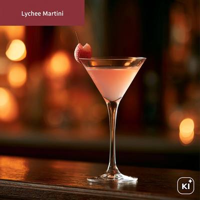 Lychee Martini Cocktail