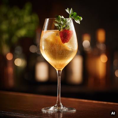 Cocktailrezept Maibowle Cup