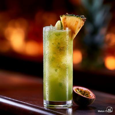 Melon Cooler Cocktail