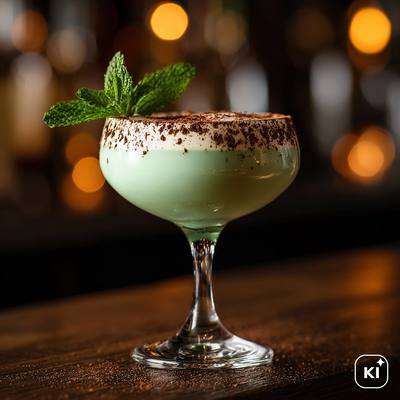 Minz-Schoko Traum Cocktail