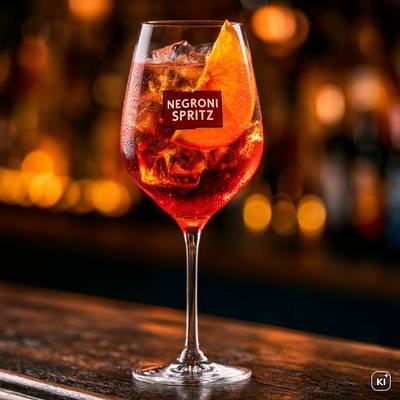 Cocktailrezept Negroni Spritz
