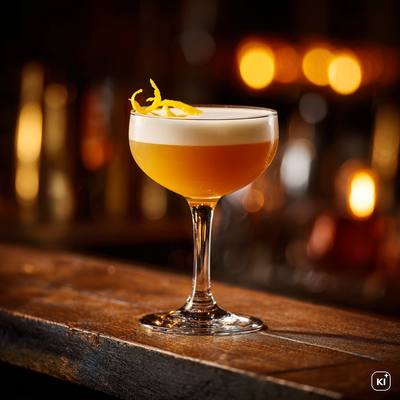 Old No.7 Sour Cocktail
