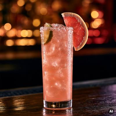 Olmeca Paloma Cocktail