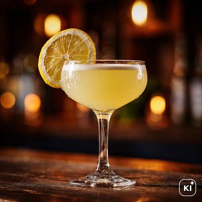 Ouzo Zitrone Sour