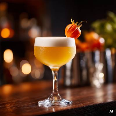 Physalis Sour Rezept