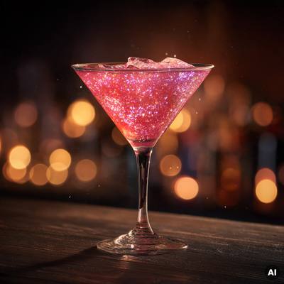 Pink Cosmo Cocktail