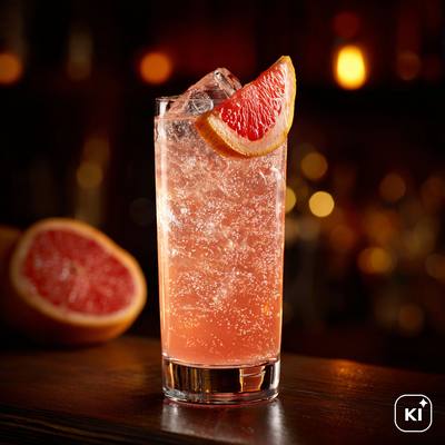 Pink Grapefruit Vodka Splash
