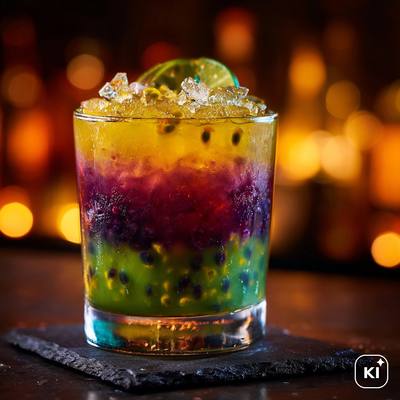 Pisang Sunrise Cocktail Rezept