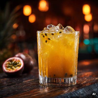 Poncha Maracujá Cocktail Rezept