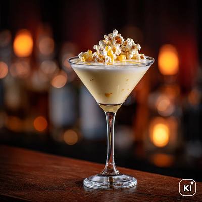 Popcorn Martini