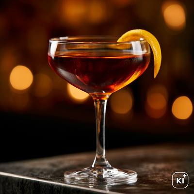Port Wine Cobbler Cocktail