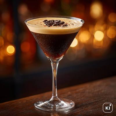 Pumpkin Spice Espresso Martini Cocktail Rezept