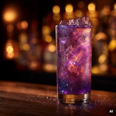 Purple Rain Glitzer