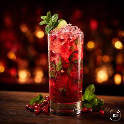 Cocktailrezept Red Mojito