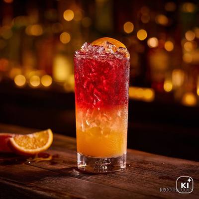 Red Sunset Cocktail