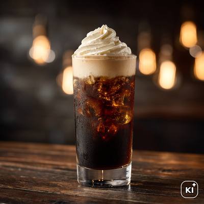 Root Beer Rum Float