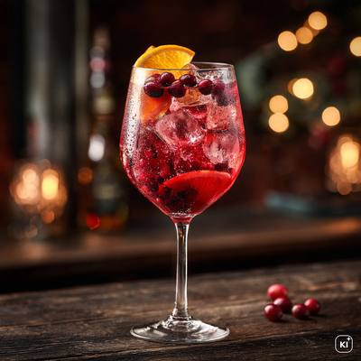 Rosé Glüh-Spritz