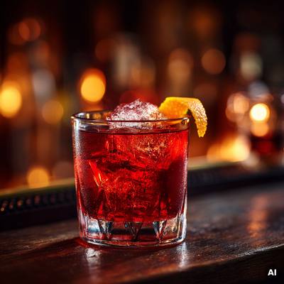 Cocktailrezept Rosso Negroni