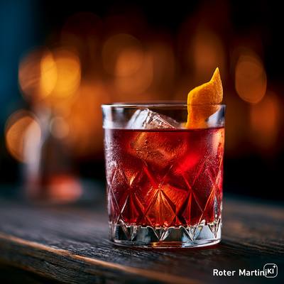 Roter Martini