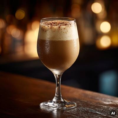 Rum Raisin Flip Cocktail Rezept