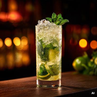 Cocktailrezept Sake Mojito