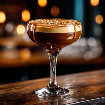Salted Caramel Espresso Martini Cocktail Rezept