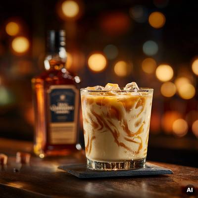 Salted Caramel White Russian Rezept