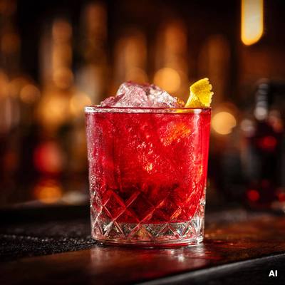 Sanbitter Sour Cocktail