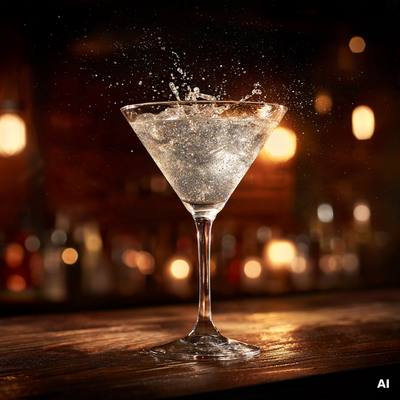 Silver Martini
