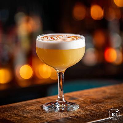 Singani Sour Cocktail
