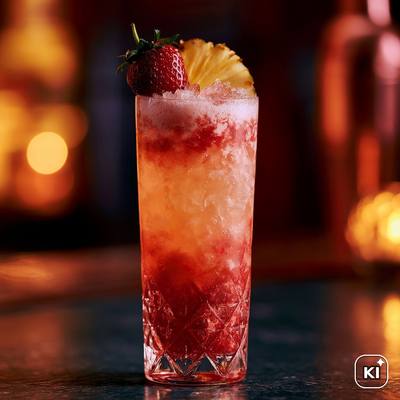 Soft Fragaria Cocktail