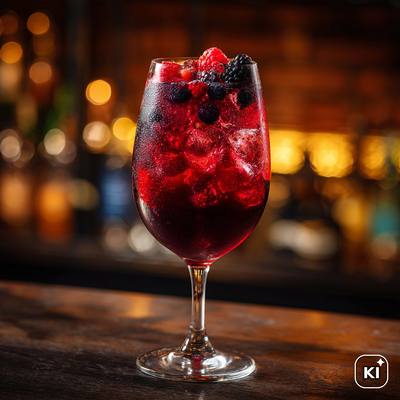 Spiced Berry Spritz