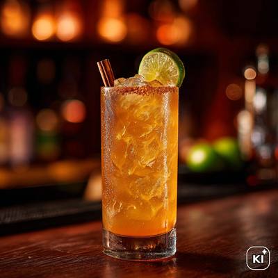 Spiced Pumpkin Mule Cocktail Rezept