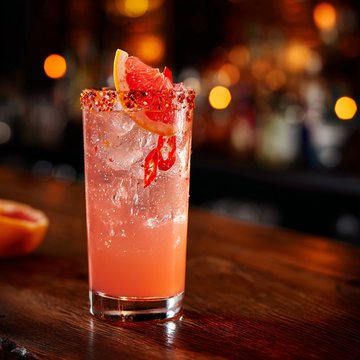 Spicy Grapefruit Cocktail