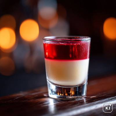 St George Shot (England) Cocktail Rezept