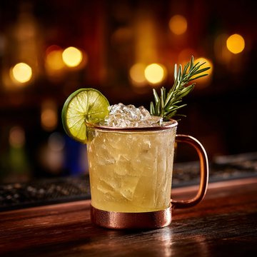 Cocktailrezept Steinhäger Mule