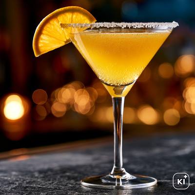 Tropical Champagne Cocktail