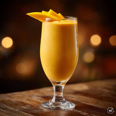 Vegan Mango Lassi Cocktail Rezept