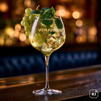 Verjus Spritz Cocktail