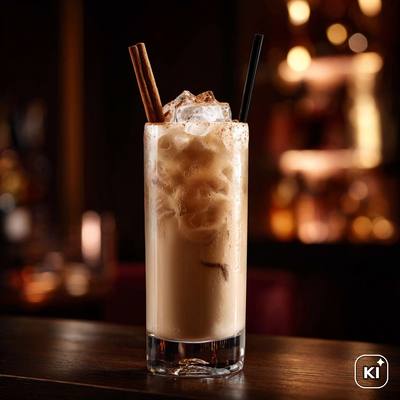 Virgin Cinnamon-Roll Cocktail Rezept