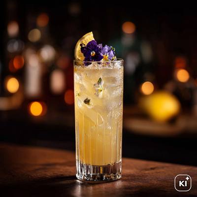 Virgin Jasmine Cooler Cocktail