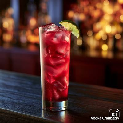 Vodka Cranberry Cocktail Rezept
