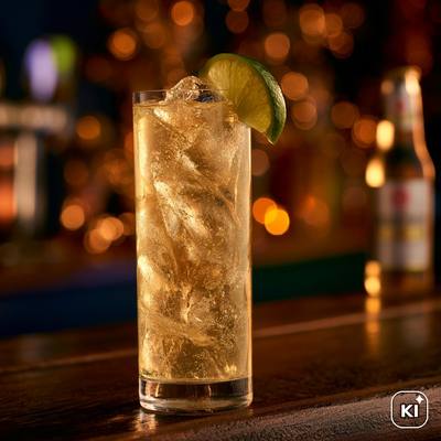 Vodka Ginger Ale Cocktail