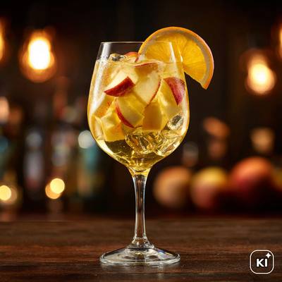 Weiße Sangria mit Gewürztraminer