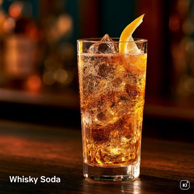 Whisky Soda Cocktail