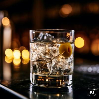 Wodka Gibson